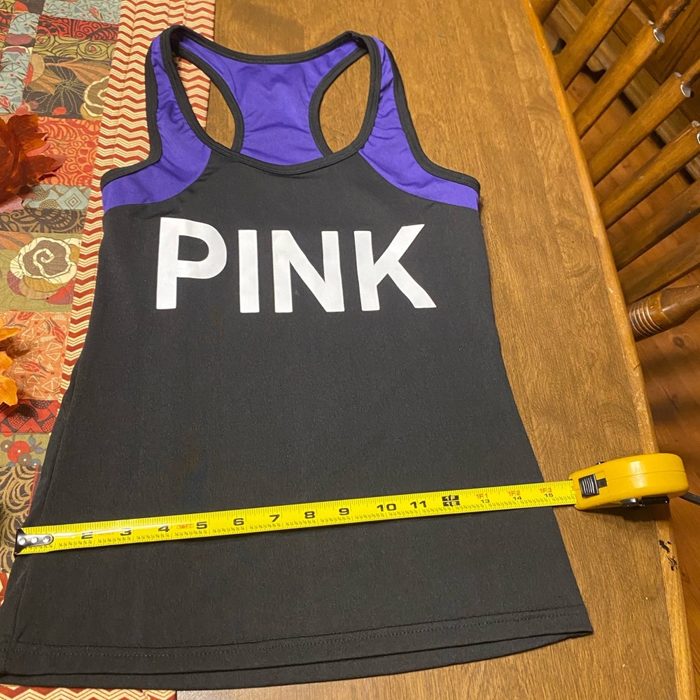 Pink Racerback athletic top - Picture 5 of 8